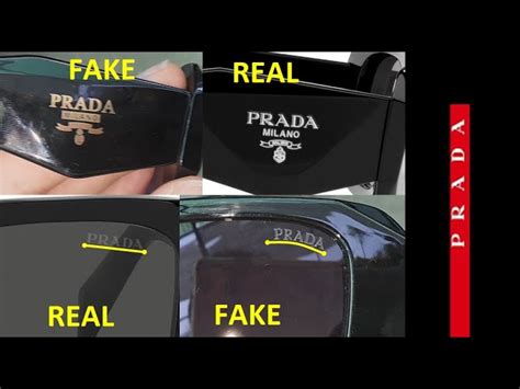 fake prada glasses vs real